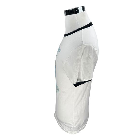 Taylor Swift 1989 Taylor's Version Photo Ringer T-Shirt Adult’s Small Off-White - Picture 3 of 8